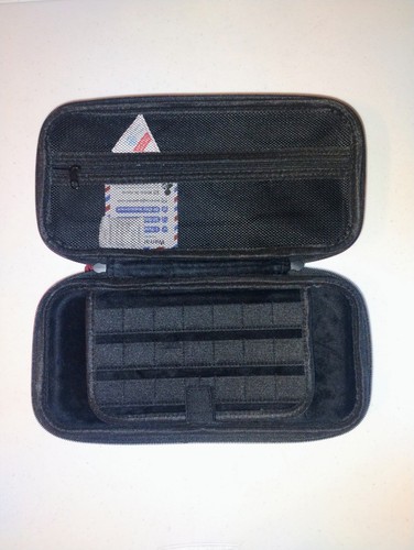 Nintendo Switch Black Hard Shell Zippered Travel Carrying Case - photo 3