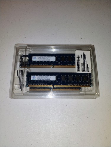 NANYA 4GB (2x2GB) 2Rx8 PC3-12800 DDR3-1600 Desktop RAM