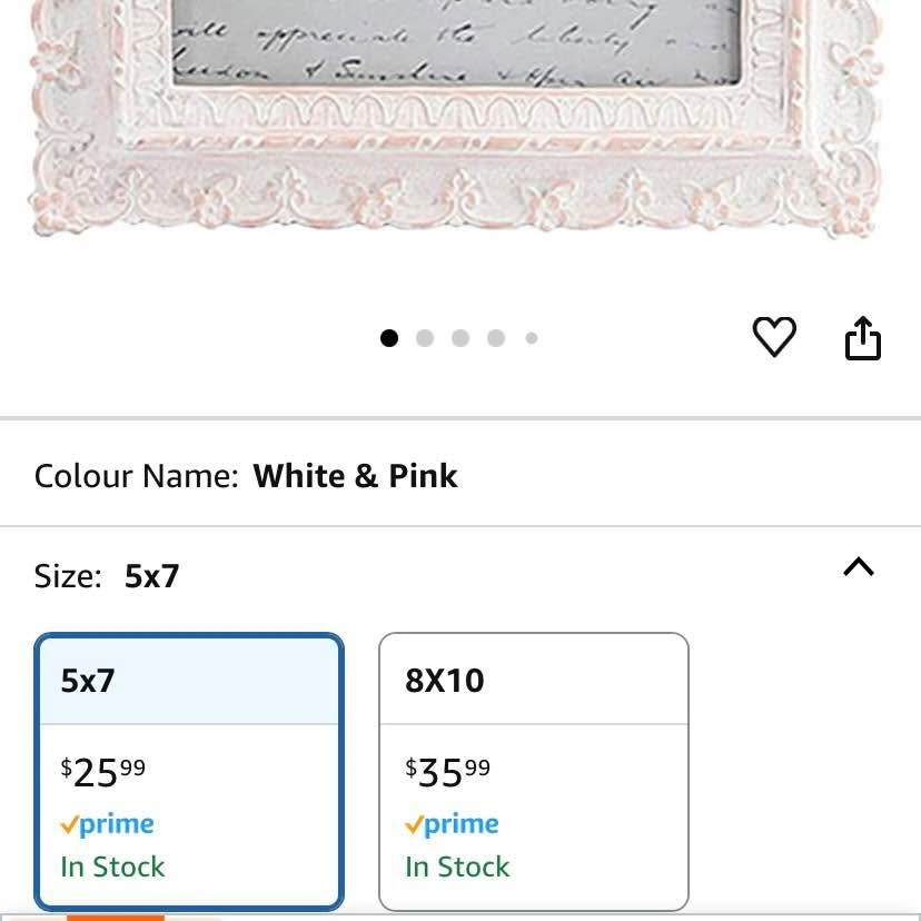 AELS 5x7 Vintage Picture Frame - photo 3