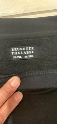 Brunette The Label Partners In Wine Core Crew - photo 2