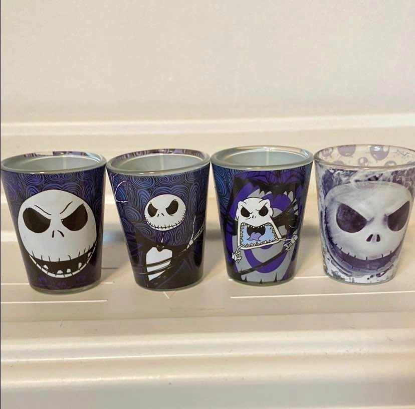 Disney The Nightmare Before Christmas Shot Glasses - Set of 4
