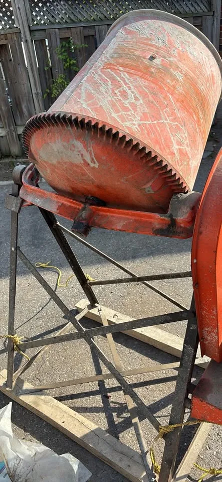 Electric cement mixer image indicator(3)