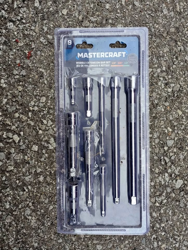 Rachet Extensions - Mastercraft 9 PC set - New