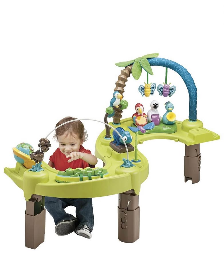 Evenflo ExerSaucer Triple Fun jungle theme - photo 2