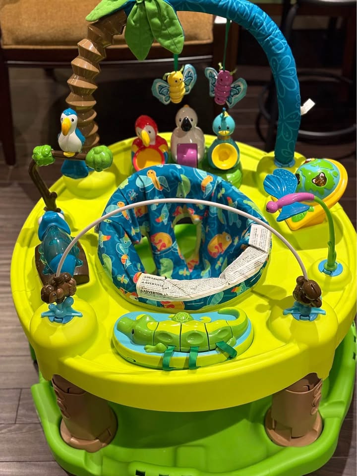 Evenflo ExerSaucer Triple Fun jungle theme - photo 3