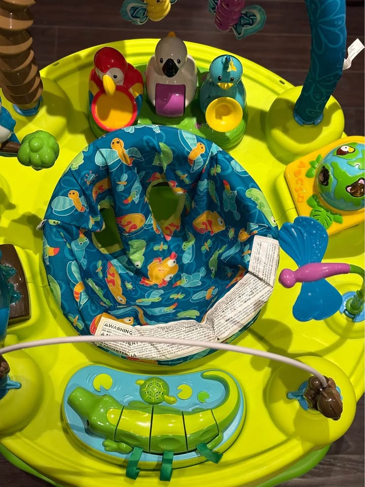 Evenflo ExerSaucer Triple Fun jungle theme - photo 4