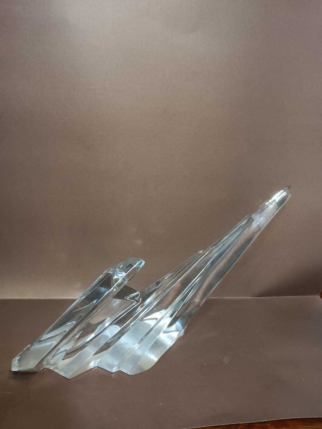 Modernist German Crystal Sculpture - photo 2