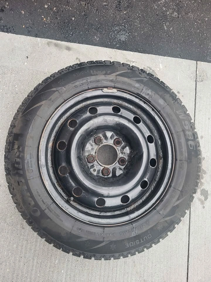 Ovation W586 215/60R16 Winter Tire on Steel Rim - photo 3