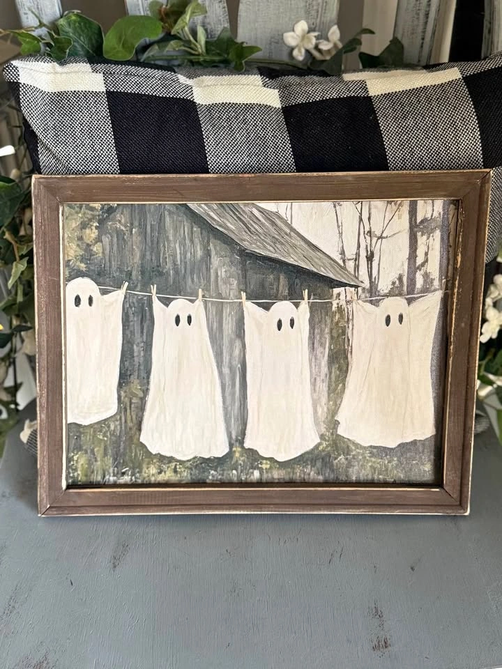 Ghost canvas print