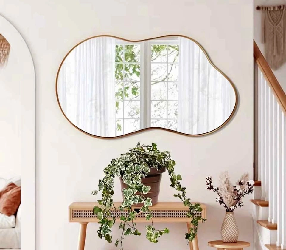 Gold framed Mirror
