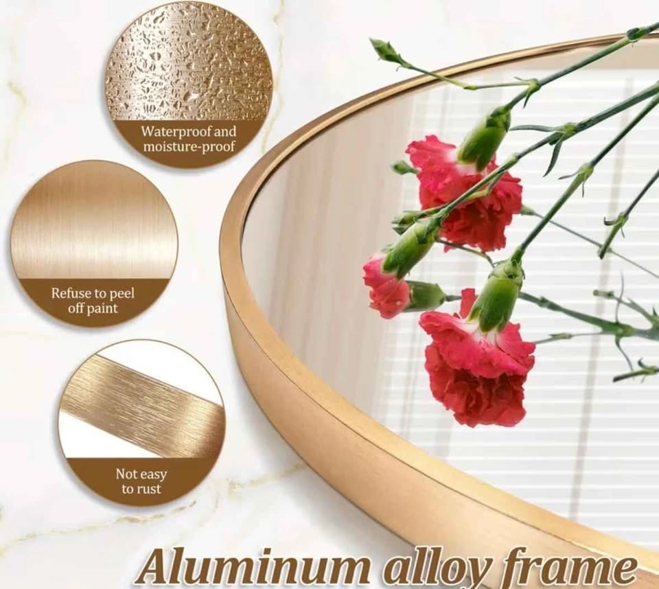 Gold framed Mirror - photo 3