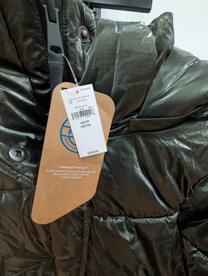 New Gap puffer jacket size XS petite - photo 3