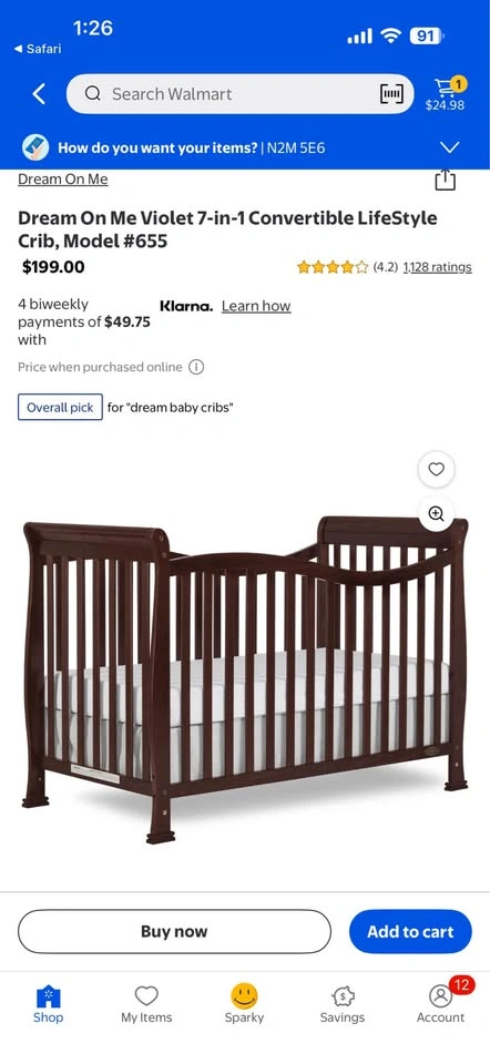 Crib - brand new sealed - photo 2