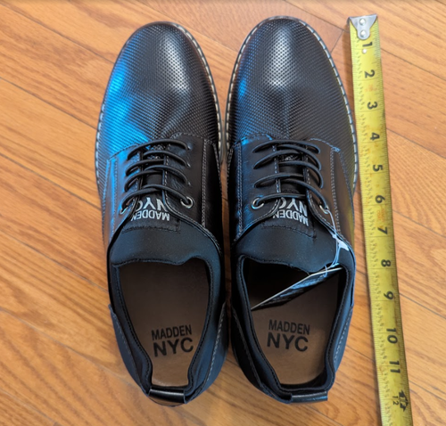 NWT - Size 8 Madden NYC Men's BLACK Casual Shoes - photo 2