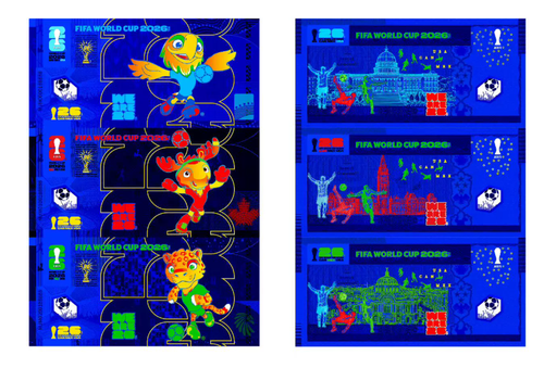 FIFA World Cup 2026 Commemorative Notes - Set of 3 - photo 3