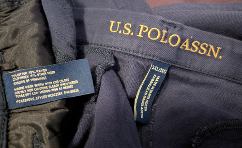 NWT U.S. Polo Assn. Navy Comfort Waist Shorts - 2XL - photo 3