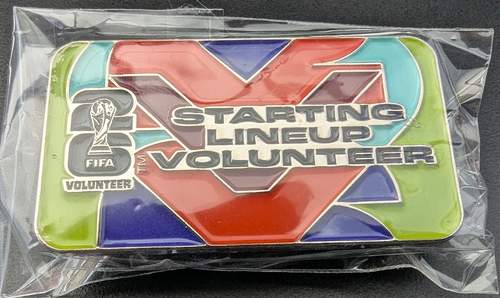 RARE FIFA World Cup 2026 Starting Lineup Volunteer Pin