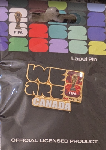 NEW FIFA World Cup Collectible Pin - Host Country WE ARE CANADA