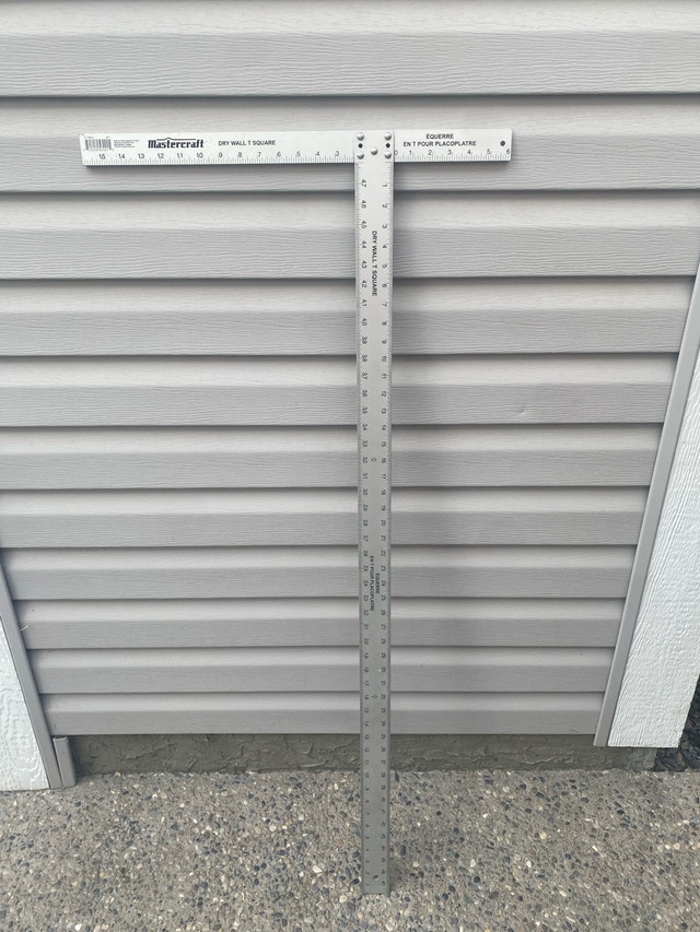 Mastercraft Drywall T-Square