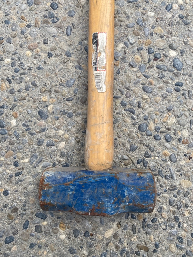 8lb Sledgehammer 36” Hickory Handle