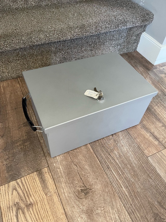 Metal Security Lock Box