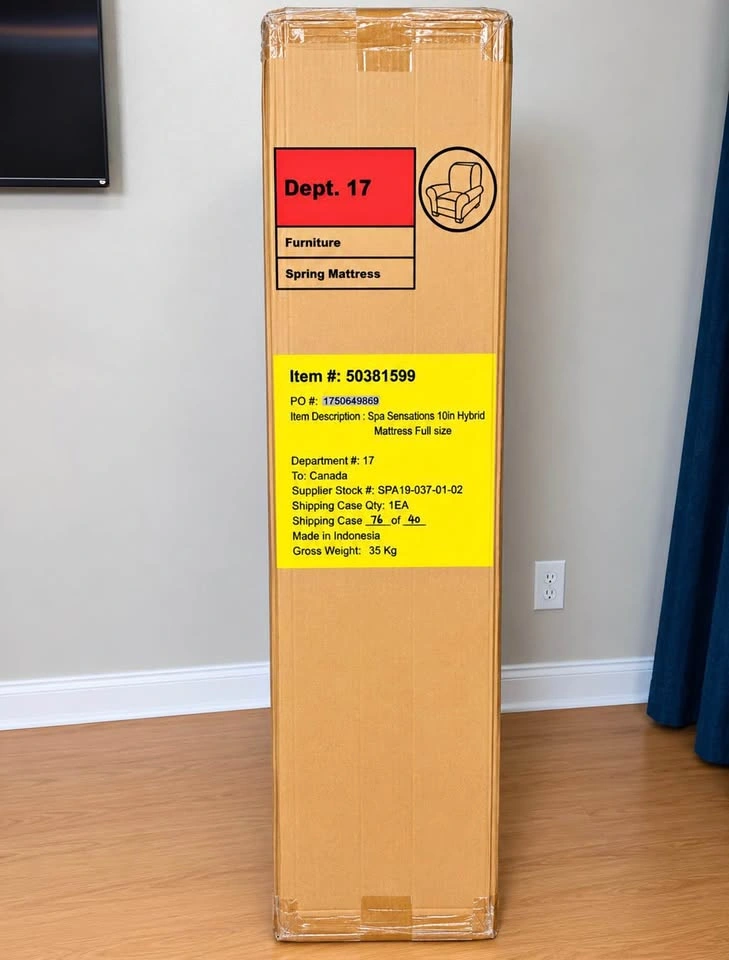 Full Size Mattress - Brand New