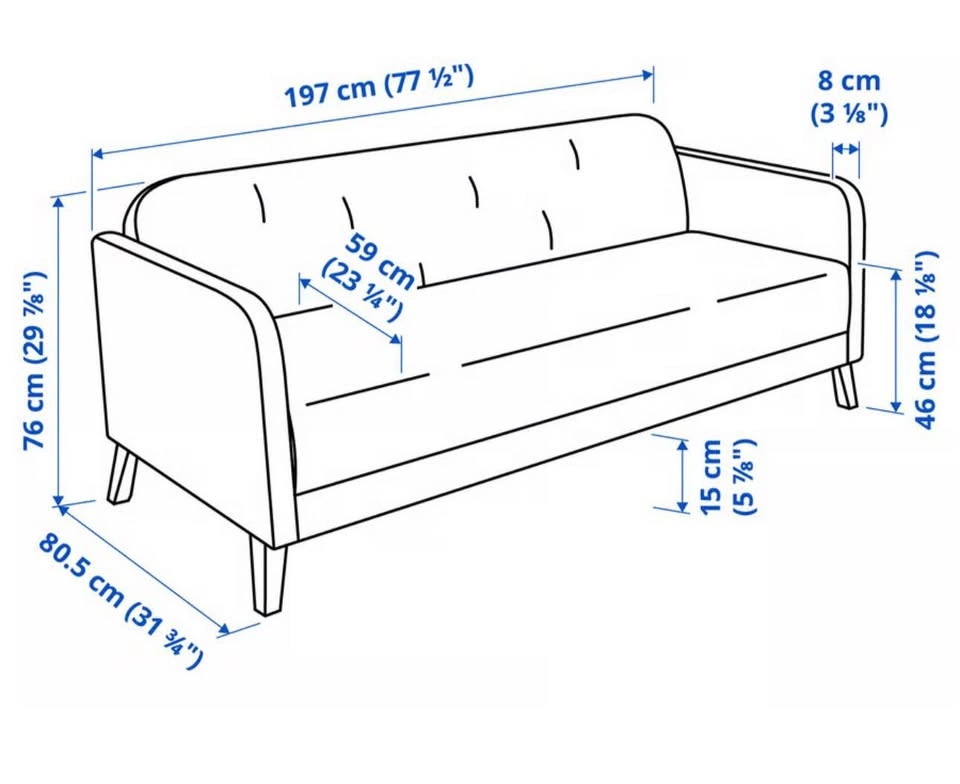 IKEA LINANAS sofa - photo 3