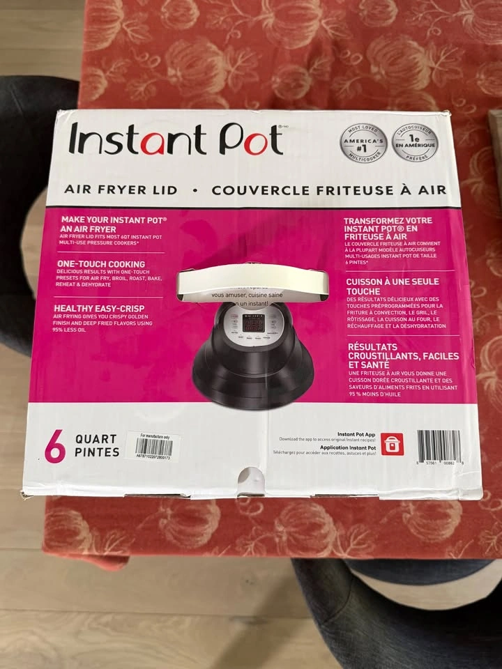 Brand New Instant Pot Air Fryer Lid (6 Quart) - photo 3