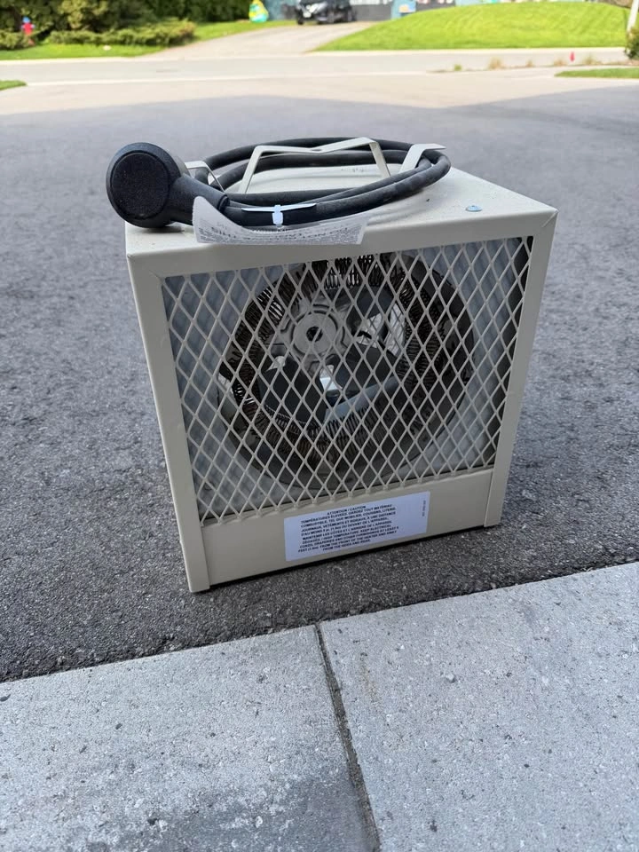 2x Ouellet 4800W Portable Construction Heater - 240V - photo 3