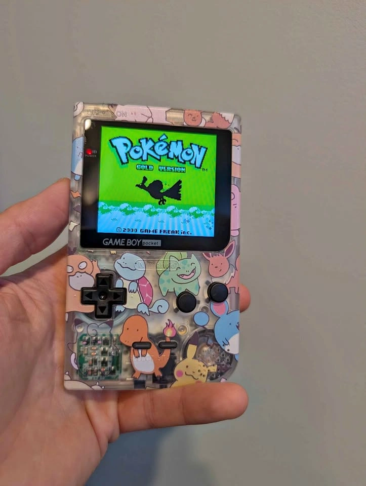 GameBoy Pocket - 2.8" IPS - Pokemon Shell