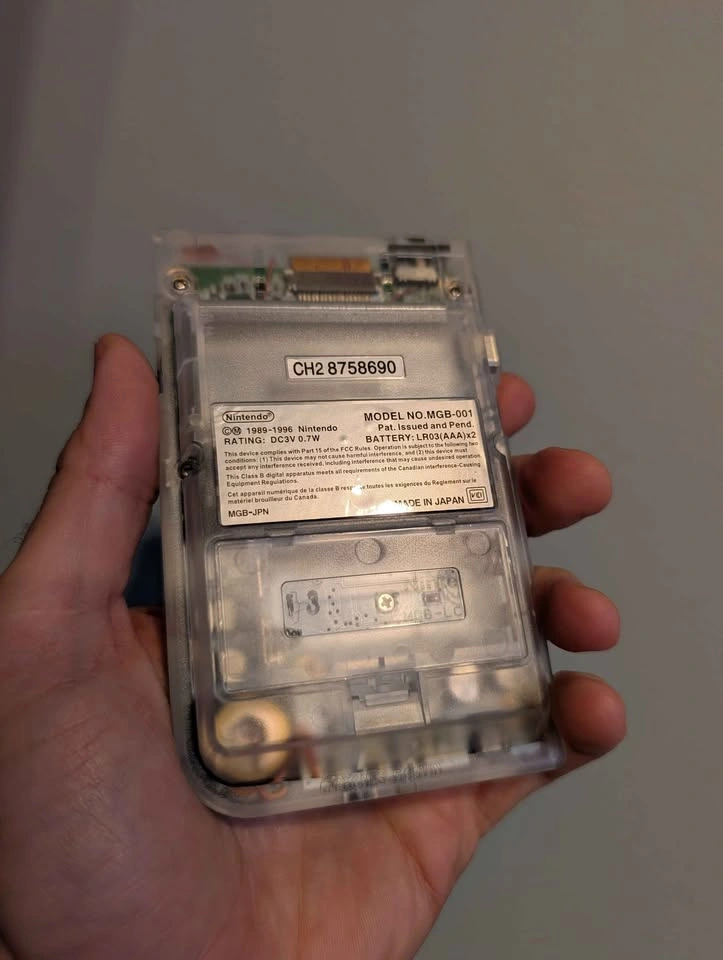 GameBoy Pocket - 2.8" IPS - Pokemon Shell - photo 3