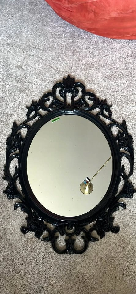 Black Ornate Mirror - photo 2