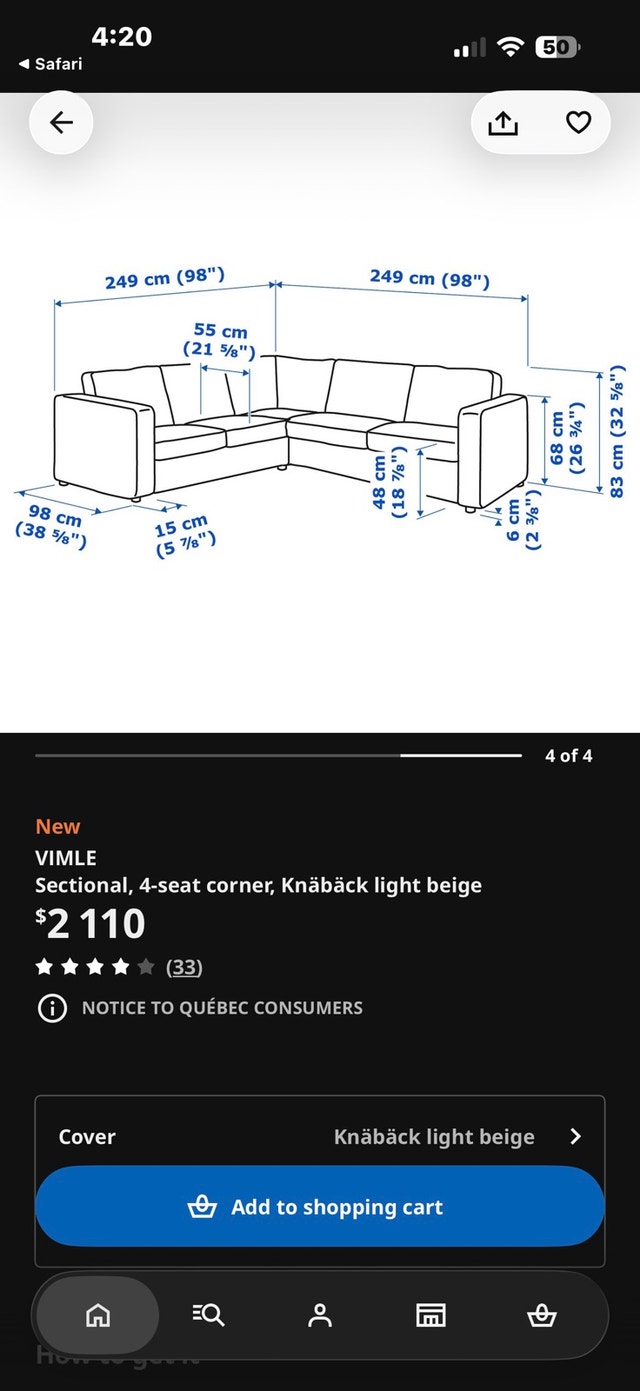 sectional - photo 2