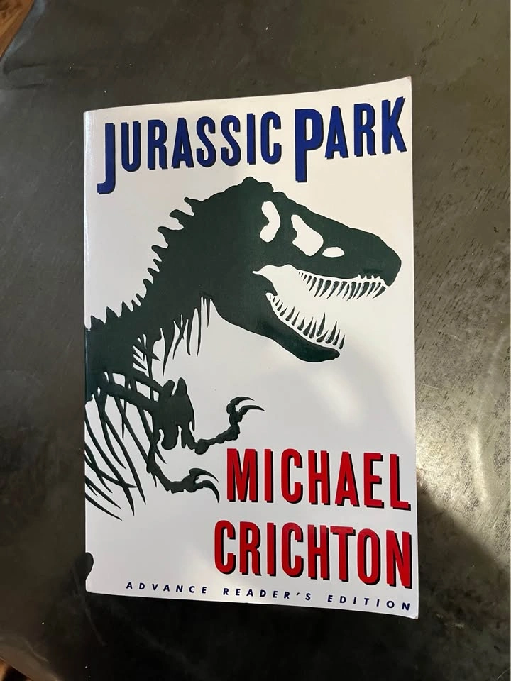 Jurassic Park by Michael Crichton Advance Reader's Edition