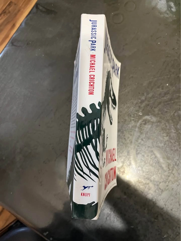 Jurassic Park by Michael Crichton Advance Reader's Edition - photo 2