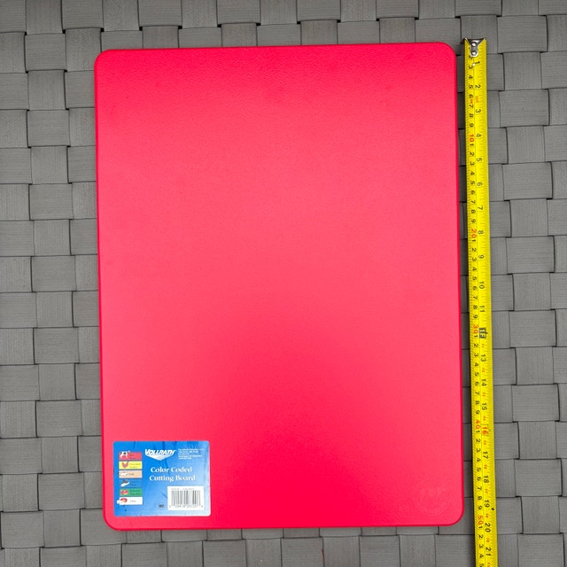 Vollrath Commercial Cutting Board 15" × 20" • Red • Brand New - photo 3