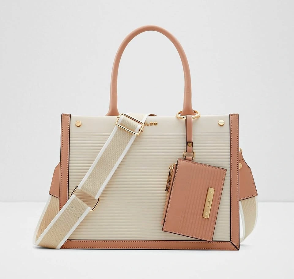 Aldo Daspias Tote – Bone/Beige, Like New
