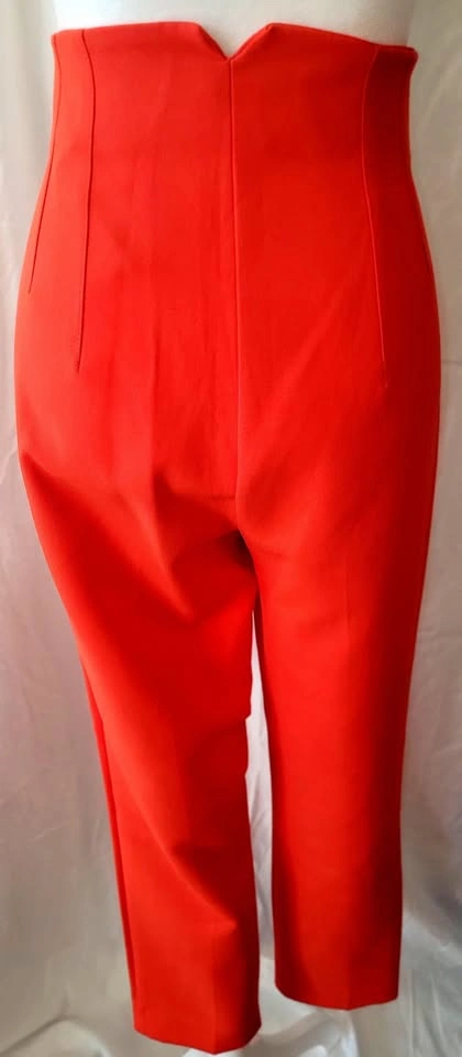 Zara Orange Suit Set (Blazer + Pants) – Size S, Like New - photo 4