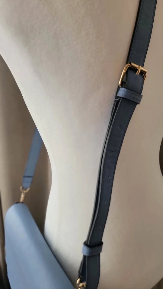 Aldo Light Blue Crossbody Bag - Gold Hardware, Like New - photo 5