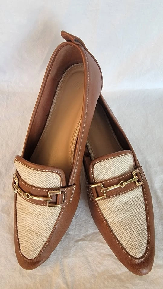 H&M Horsebit Loafers - Tan/Beige - Size 8 (EUR 39) - photo 2