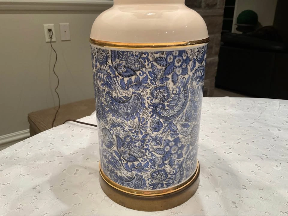Table Lamp Vintage Berger Made In Italy - photo 3