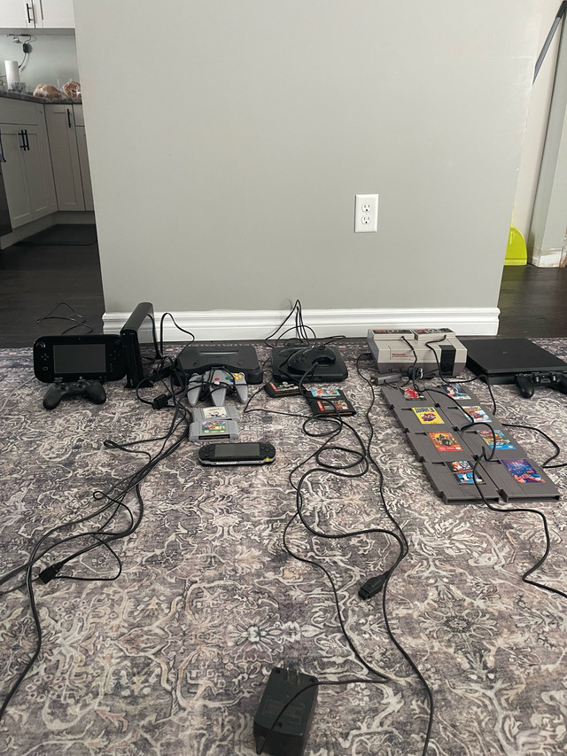 Retro game consoles