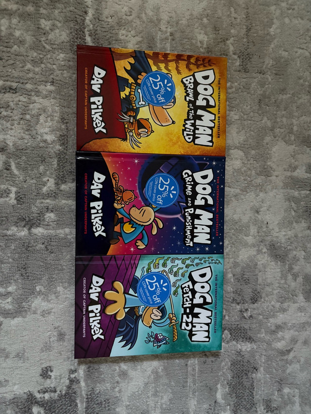 Dog man books