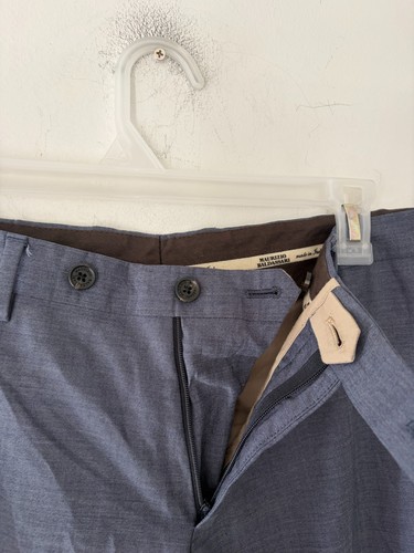Maurizio Baldassari Mens Wool Dressing Pants Size 50 - photo 3