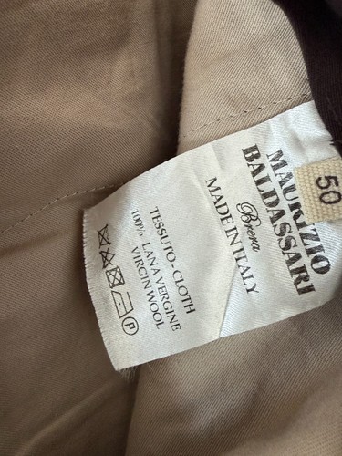 Maurizio Baldassari Mens Wool Dressing Pants Size 50 - photo 5