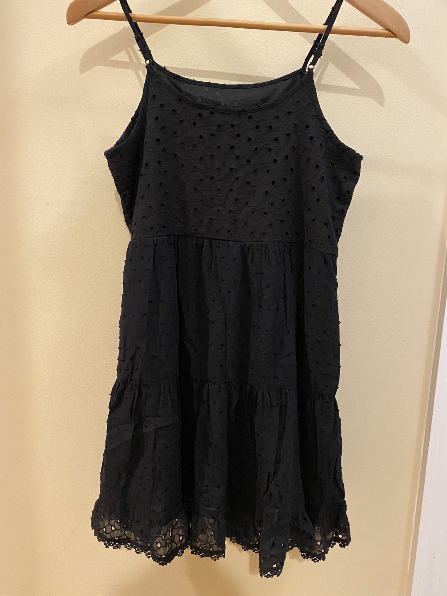Women’s black spaghetti string dress - PRICE DROP - photo 3