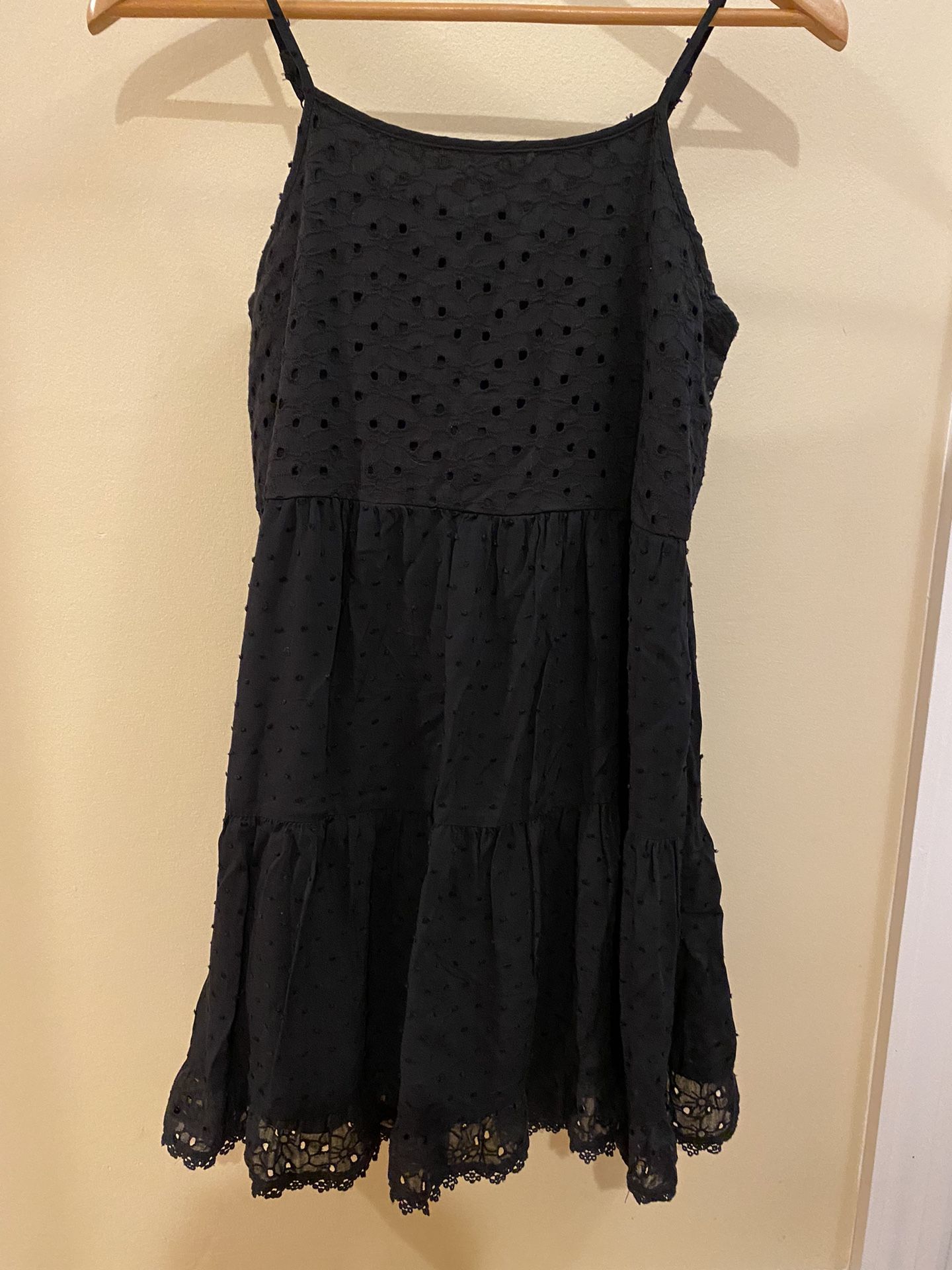 Women’s black spaghetti string dress - PRICE DROP - photo 4