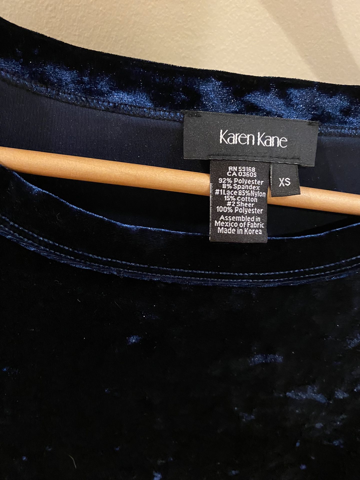Women’s Long Sleeve Velvet/Velour Top - PRICE DROP - photo 2