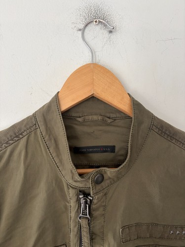 John Varvatos Utility Military Style Jacket Size S - photo 3