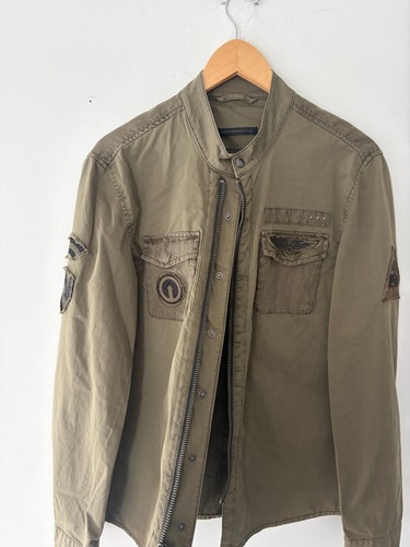 John Varvatos Utility Military Style Jacket Size S - photo 5